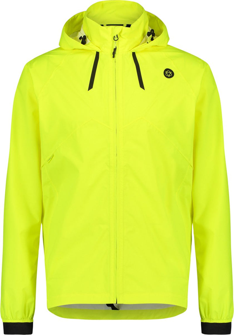 Agu compact regenjas commuter heren - neon geel - l