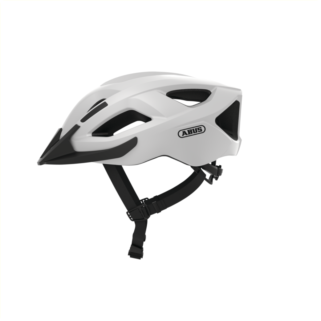 Abus helm Aduro 2.1 M (52-58cm). Polar Wit