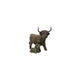 Countryfield beeld schotse hooglander met kalf ulla bruin polystone 29x15,5x5,5cm