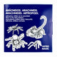 Glow in the dark stickers spinnen(10 st)