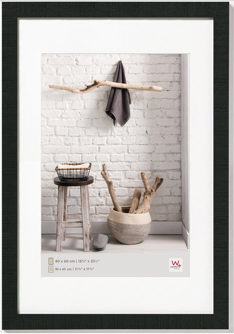 Walther home - houten lijst - fotoformaat 40x60 cm - zwart