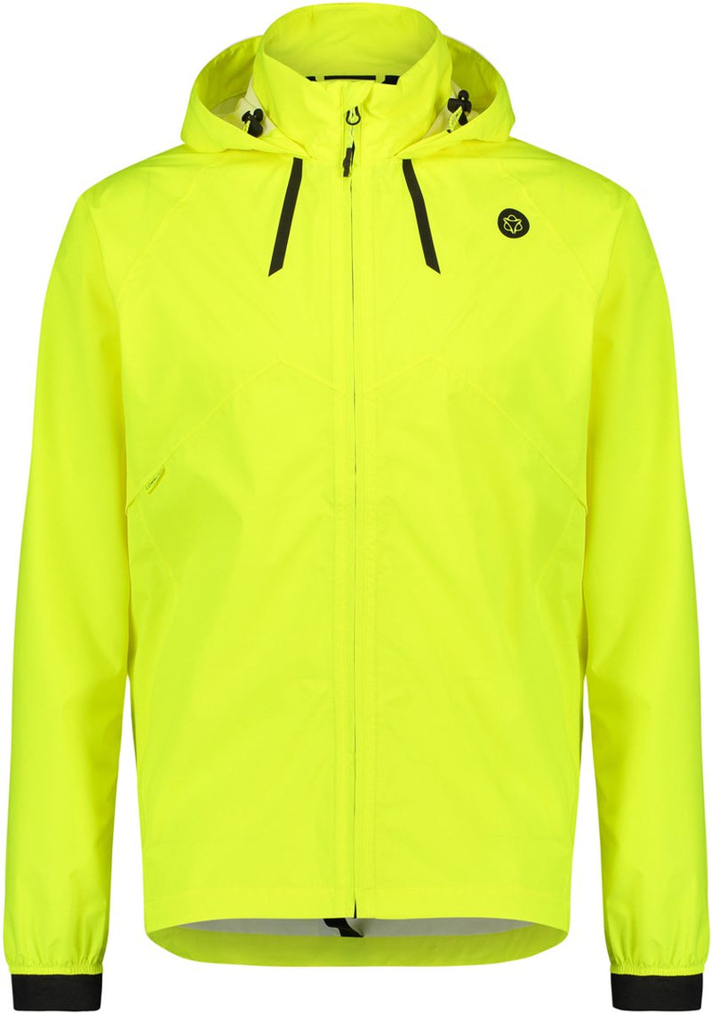 Agu compact regenjas commuter heren - neon geel - xl