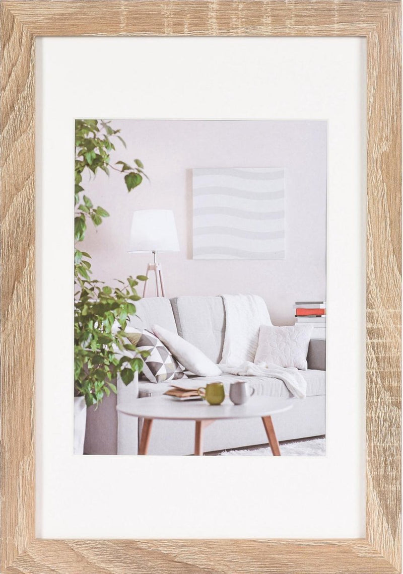 Henzo fotolijst modern 20x30cm midden bruin