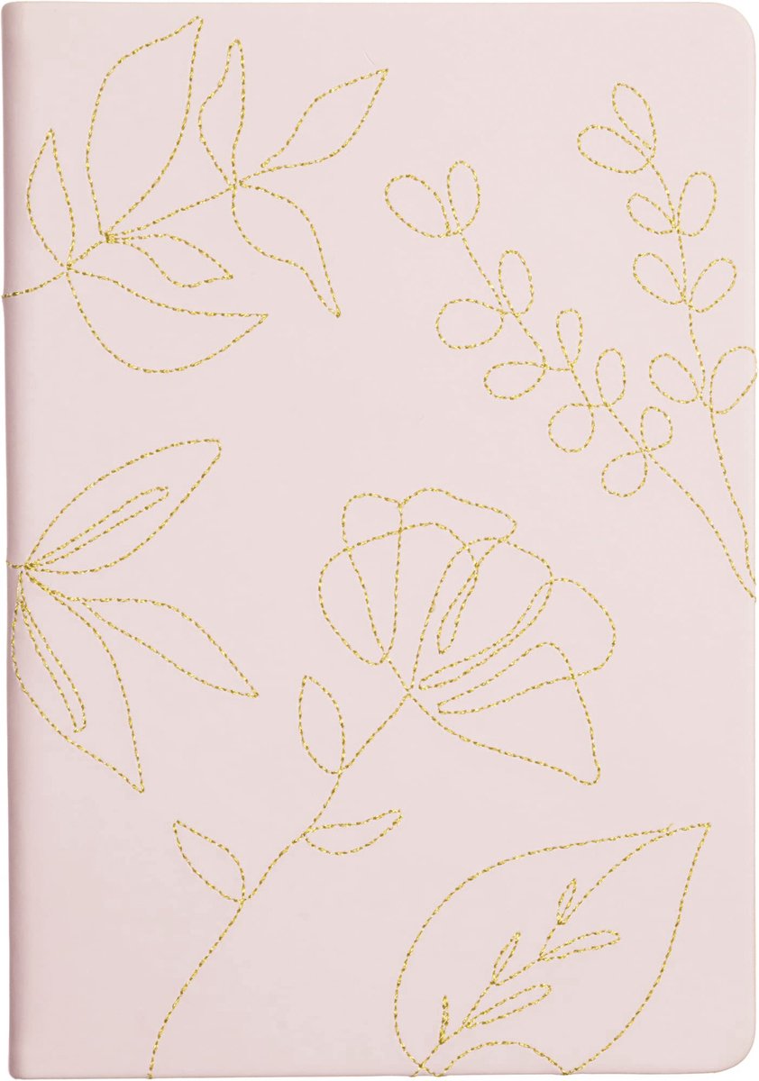 Eccolo notitieboek - stiched botanical - lijn - ca.15x20cm - ec-d458a