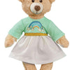 Heless knuffel pluche teddy rainbow , 42cm