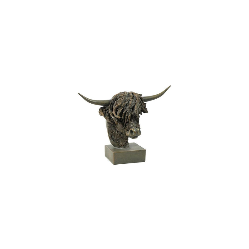 Countryfield beeld schotse hooglander bruin h33cm