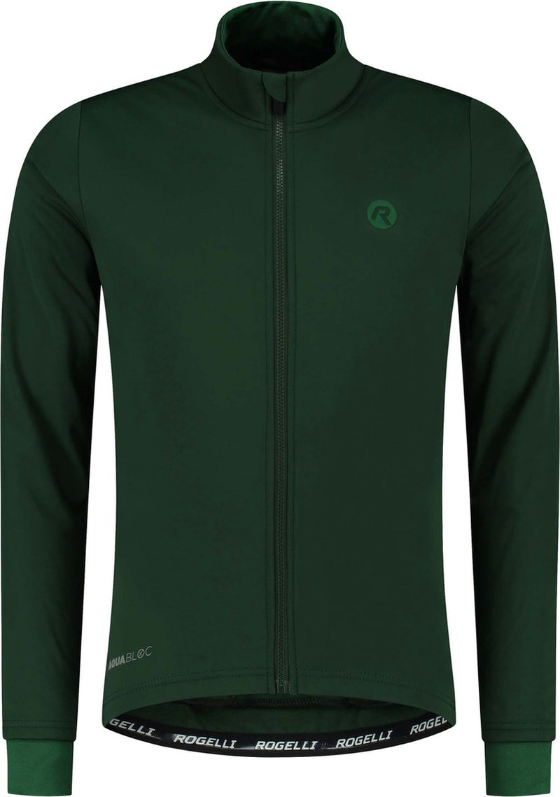 Rogelli essential fietsjack winter - heren - leger groen - maat xl