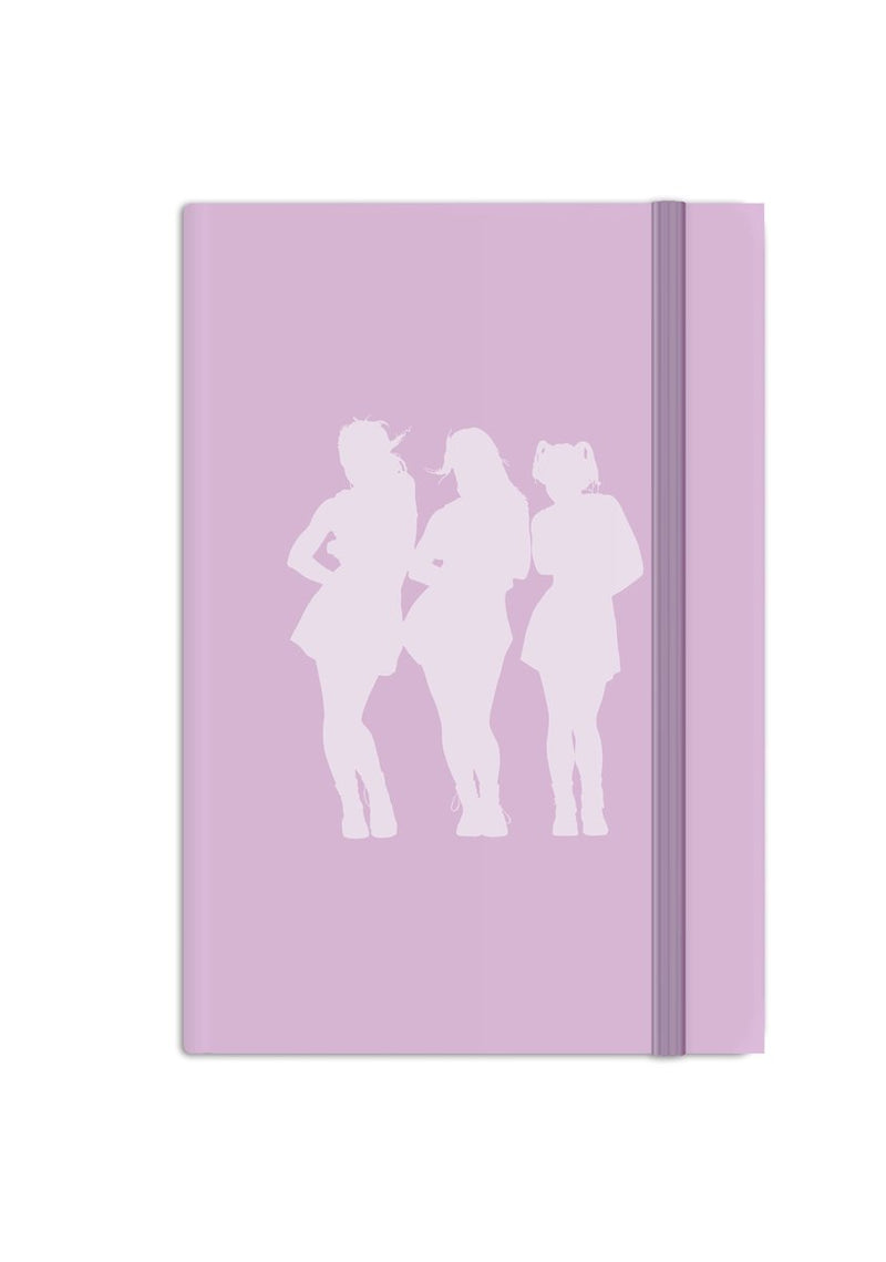 K3 originals - notitieboek - hardcover met elastiek - 14 x 21 cm - lijntjespapier