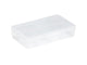 Sunware q-line opbergdoos 1,8l 8-vaks transparant 24,5x15x5,2cm