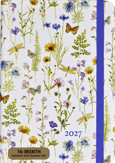 Peter pauper wildflower garden compact diary 16-mnds 2027