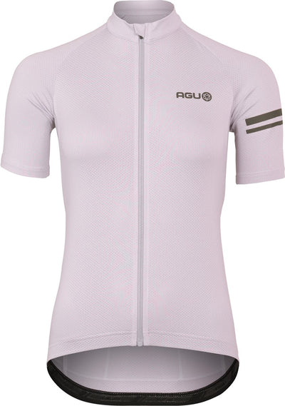 Agu core essential - fietsshirt - korte mouwen - dames - paars- maat xl