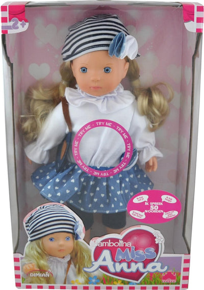 Dimian pop miss anna met 50 woordjes.