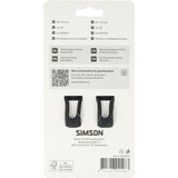 Simson verlichtingsset simmy batterij - zwart - afbeelding 3
