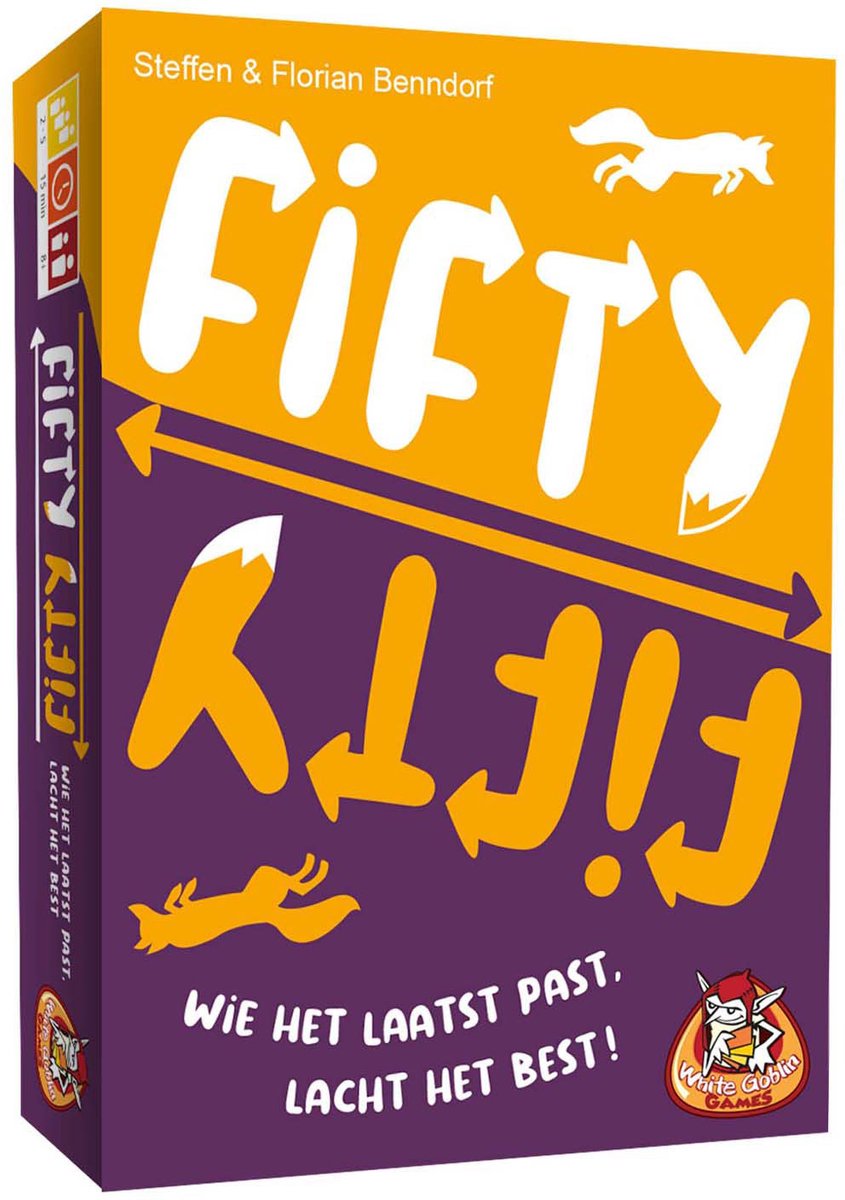 White goblin games fifty - fifty kaartspel