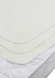 Meyco baby molton onderlegger - 3-pack - white - 68x75cm