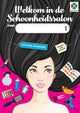 Selecta tactic welkom in mijn schoonheidssalon sticker doeboek - 32 pagina's - stickers, kleurplaten en activiteiten - vanaf 3 jaar