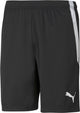 Puma teamliga shorts heren sportbroek - black- white