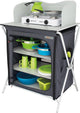 Eurotrail keukenkast chur 85 cm aluminium polyester groen