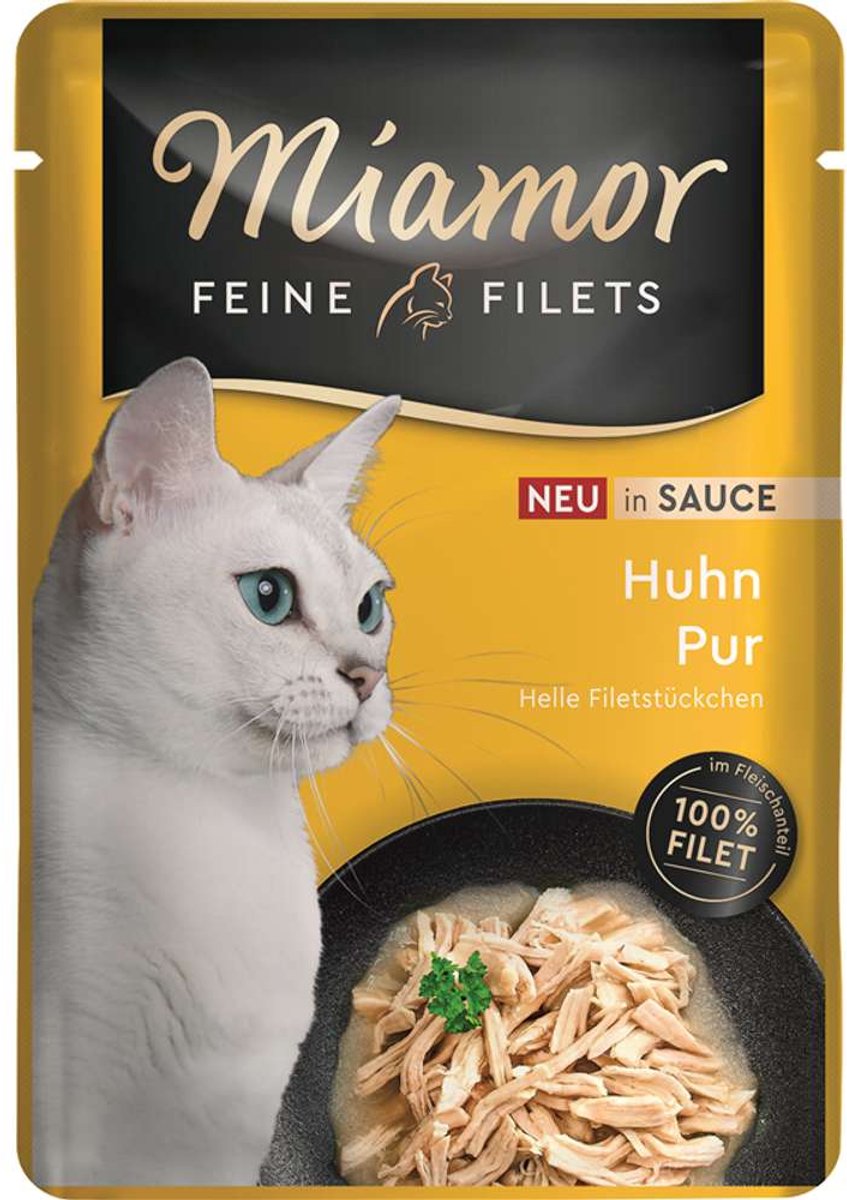 Miamor - fijne filets 100g - kip in saus