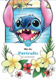 Hachette heroes mini bloc disney portraits - kleurboek voor volwassenen - hachette