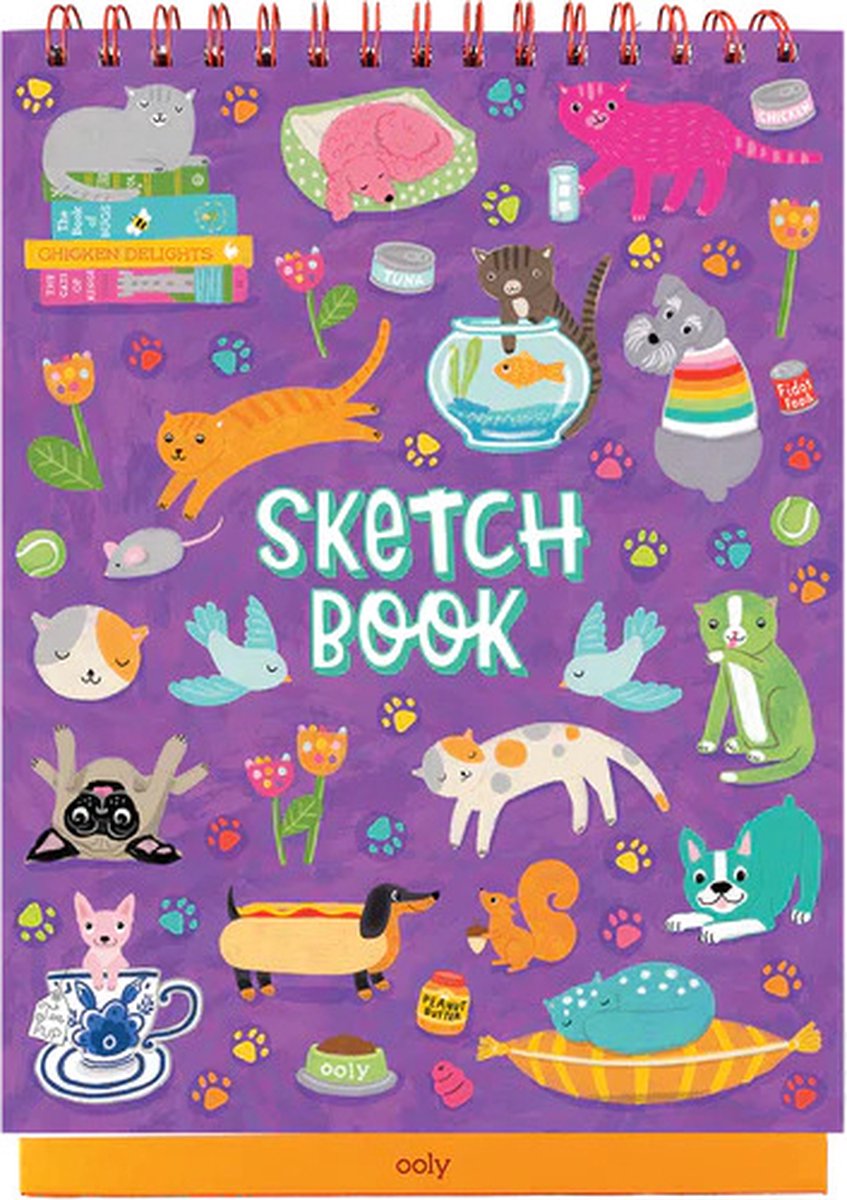 Ooly - sketch show - staand schetsboek - pets at play