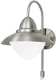 Eglo sidney wandlamp buiten - e27 - 37,5 cm - bewegingssensor - rvs
