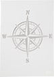 Viva decor sjabloon - flexibel tekensjabloon - hobbysjabloon - kompas - a4 - 21x29,7cm -