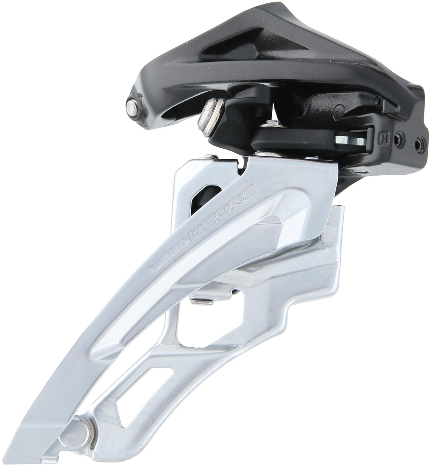 Shimano Voorderailleur 3 x 10-speed Deore FC-M6000 side swing hoge klem 40-42T zwart