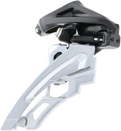 Shimano Voorderailleur 3 x 10-speed Deore FC-M6000 side swing hoge klem 40-42T zwart