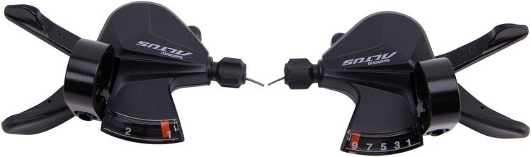 Shimano daumenschalthebel altus sl-m2010 shim.shifter altus slm2010 2 9sp pair bl.
