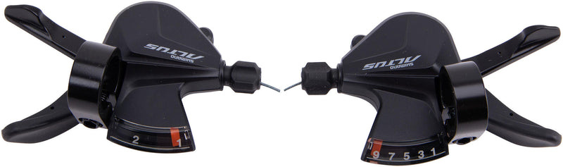 Shimano daumenschalthebel altus sl-m2010 shim.shifter altus slm2010 2 9sp pair bl.