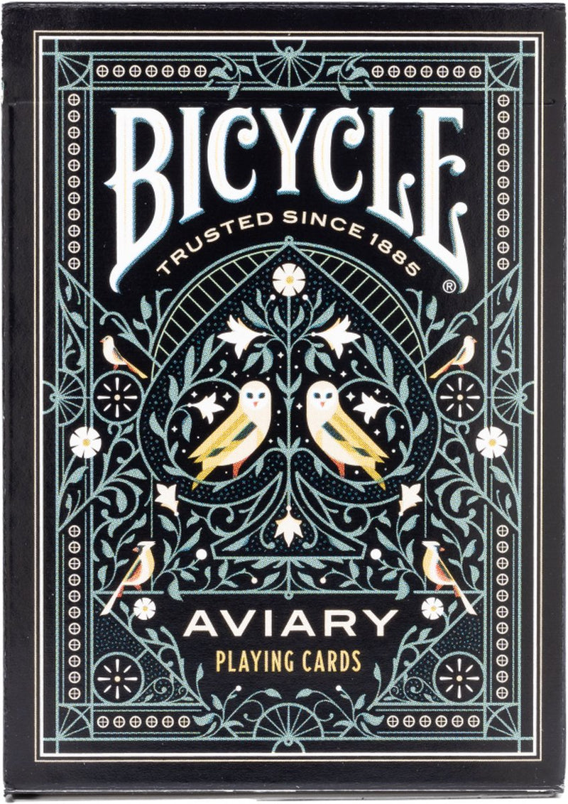 Bicycle aviary - premium speelkaarten - poker - creatives - collectible