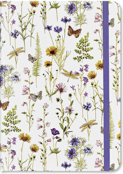 Peter pauper compacte notitieboek wildflower garden
