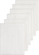 Meyco baby uni hydrofiele doeken - 6-pack - white - 70x70cm