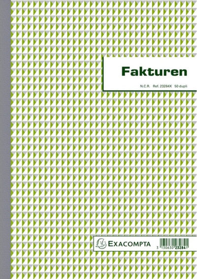 Exacompta - facturen a4 - dupli 50vel