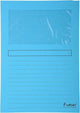 Exacompta l-map forever | voor ft a4 | pak van 25 stuks | lichtblauw