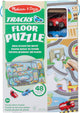 Melissa doug – vloerpuzzel – race rond de wereld incl. 2 opwindbare auto’s