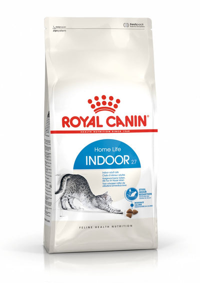Royal canin indoor 27 - kattenvoer - 4kg - voor de volwassen binnenkat