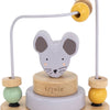 Trixie houten motoriekspiraal - mrs. mouse