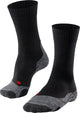 Falke tk2 anti-blaar dik wol functioneel materiaal wandelsokken dames zwart - maat 37-38