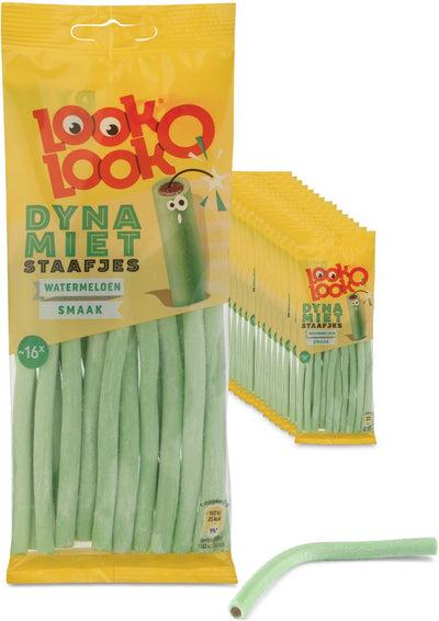 Look o look look-o-look dynamietstaafjes watermeloen (15x 110gr)