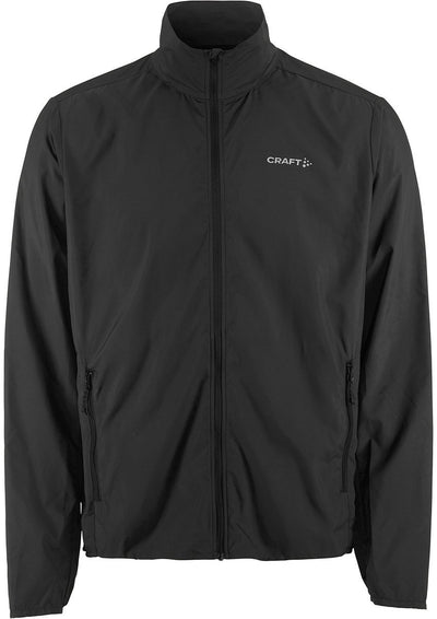 Craft core essence wind jacket m heren sportvest - zwart m