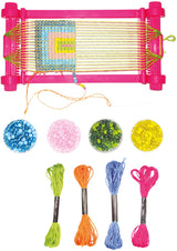 Toi-toys weefgetouw met garen en kralenset - afbeelding 1