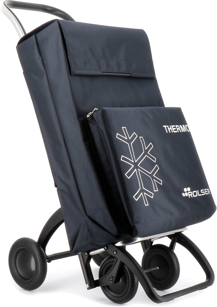 Rolser boodschappentrolley 4 wielen - thermo fresh mf - 4.2 - marengo