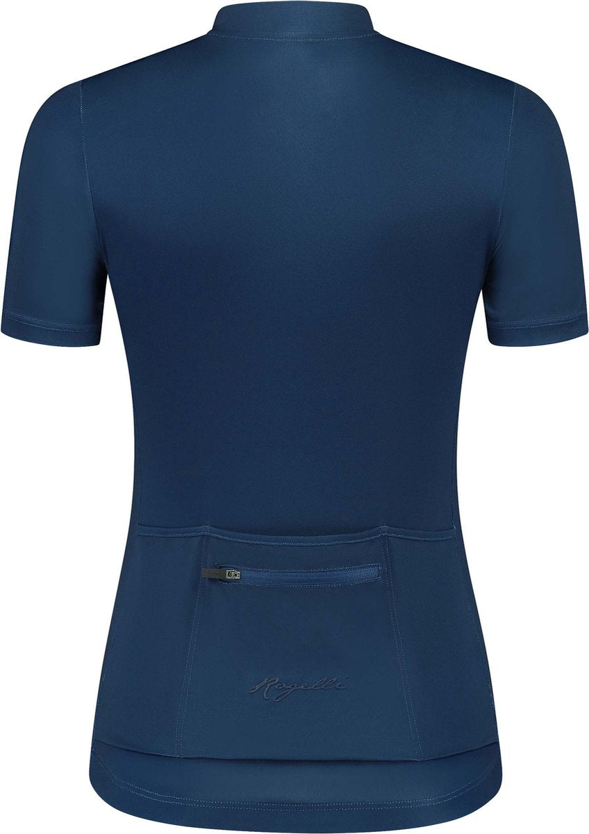Rogelli core dames fietsshirt - korte mouw - donkerblauw
