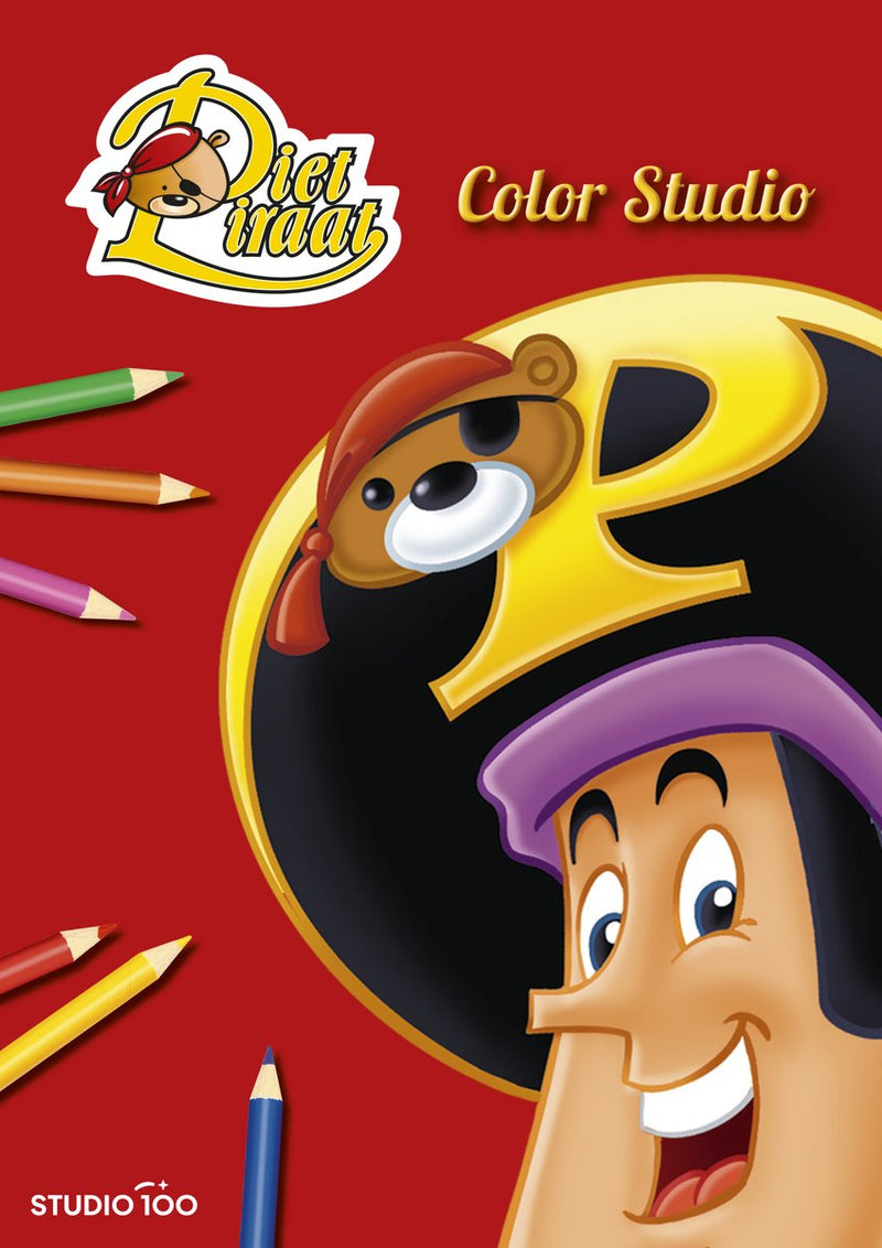 Studio 100 piet piraat kleurboek