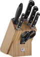 Zwilling professional s - messenset - met blok - roestvrijstaal - 6 delig