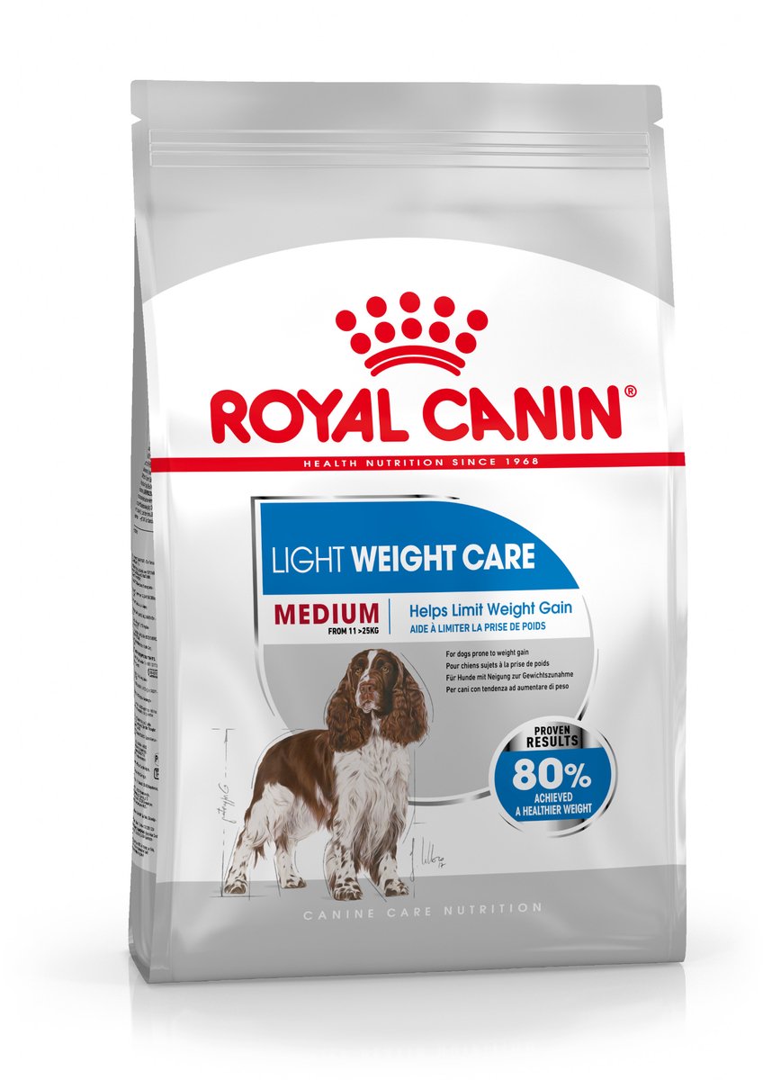 Royal canin medium light weight care - hondenvoer - 12kg - optimaal gewicht