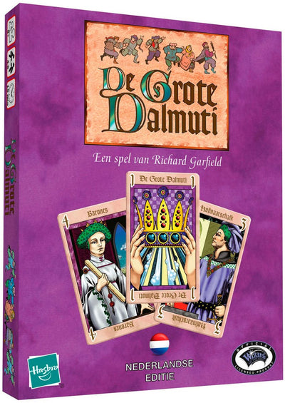 Asmodee de grote dalmuti - kaartspel - strategisch gezelschapsspel