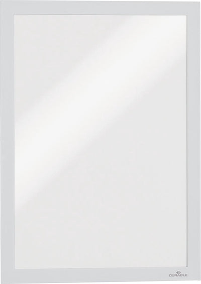 Durable 487202 duraframe a4 - 4872 infoframe, zelfklevend din a4 wit (b x h) 236 mm x 322 mm 2 stuk(s)